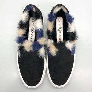 Katy Perry Women Suede Slip On Sneakers